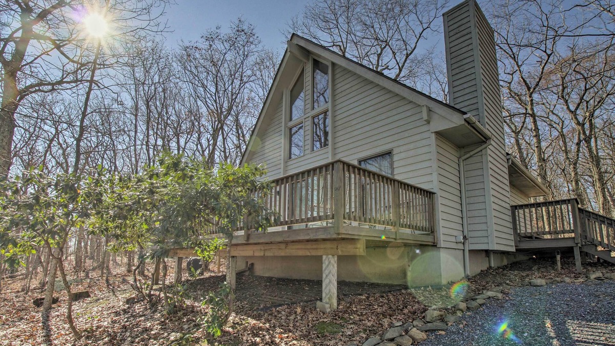 Wintergreen Cabin | Cozy Wintergreen Cabin Near Mountain Inn & Slopes!