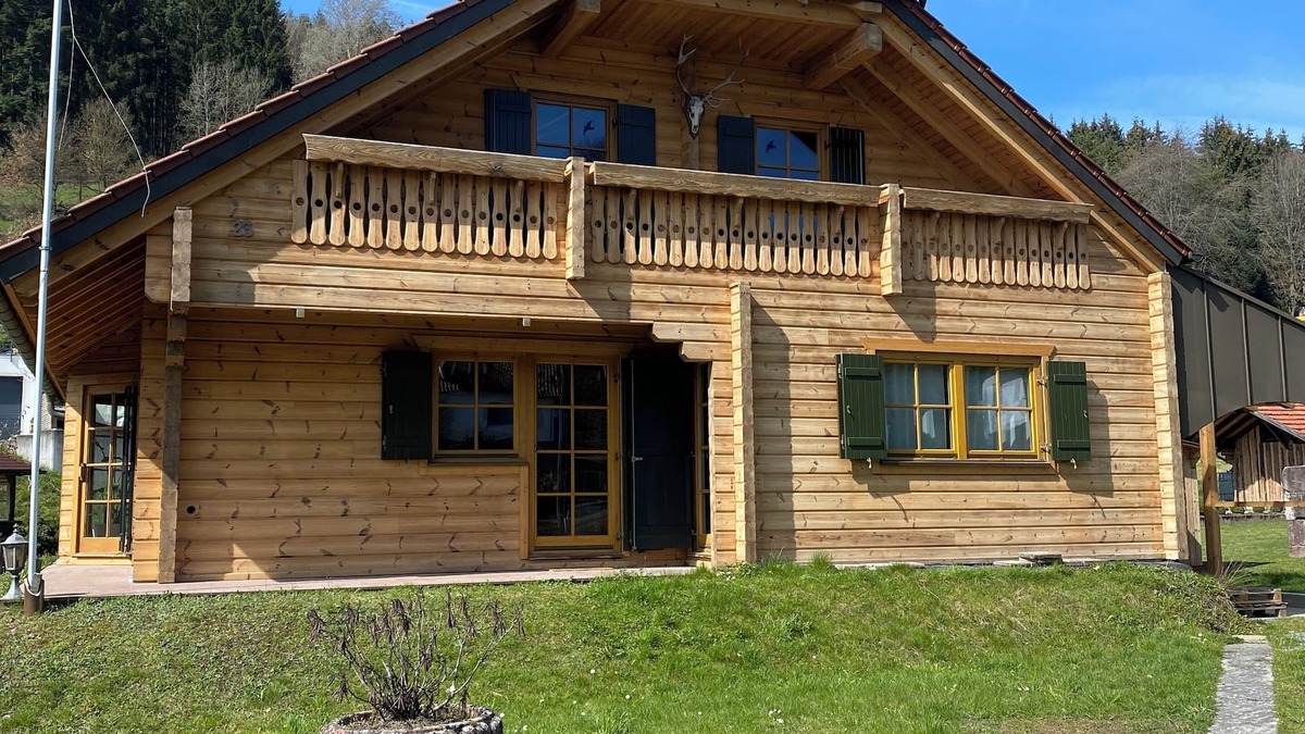 Forst Aura House | Cozy wooden house in the Spessart for relaxation & fitness
