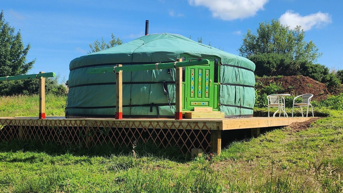 Dungannon RV Rental | Cozy Yurt in the heart of Tyrone countryside.