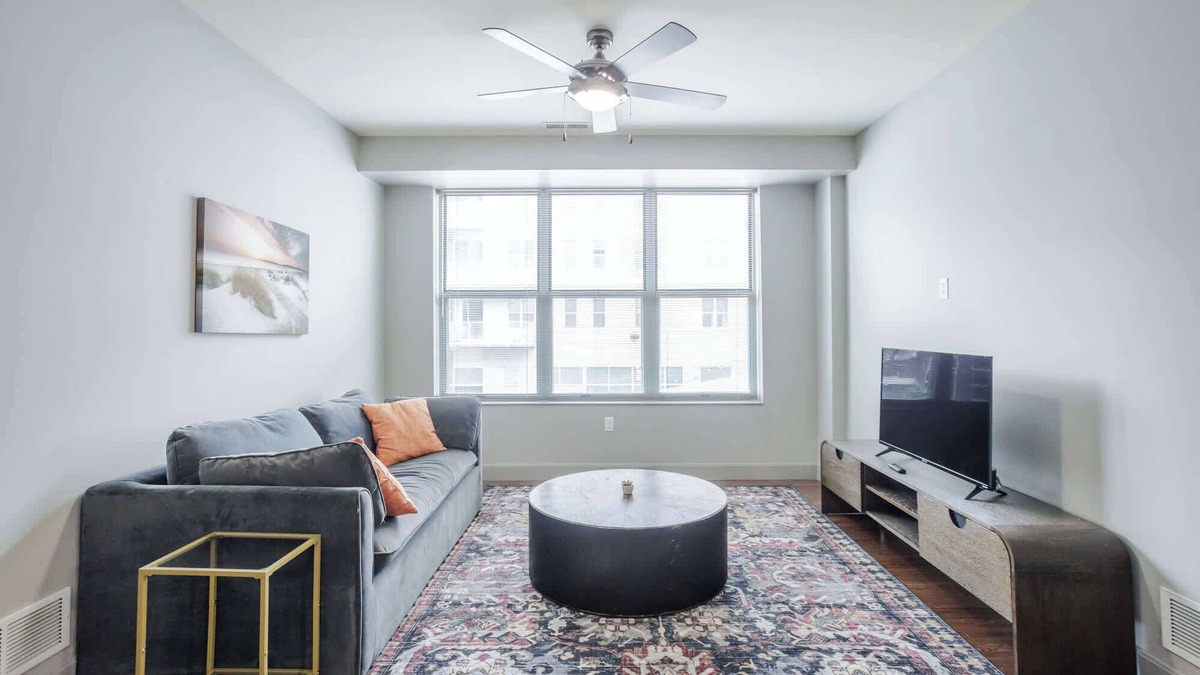 Central Business District Apartment | CozySuites at the Banks gym, pool 16