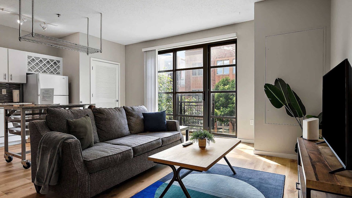 Mill District Apartment | CozySuites Mill District with pool, gym #13