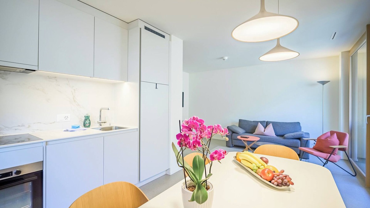 Flims Apartment | Crap da Flem is a bright and modern 3.5 room apartment for 4 people.