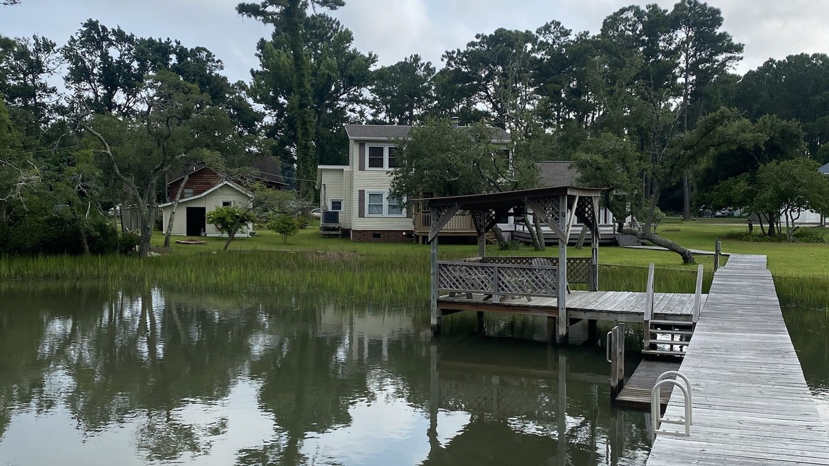 Morehead City House | ~Creek front heaven! Stunning View~ Private dock~