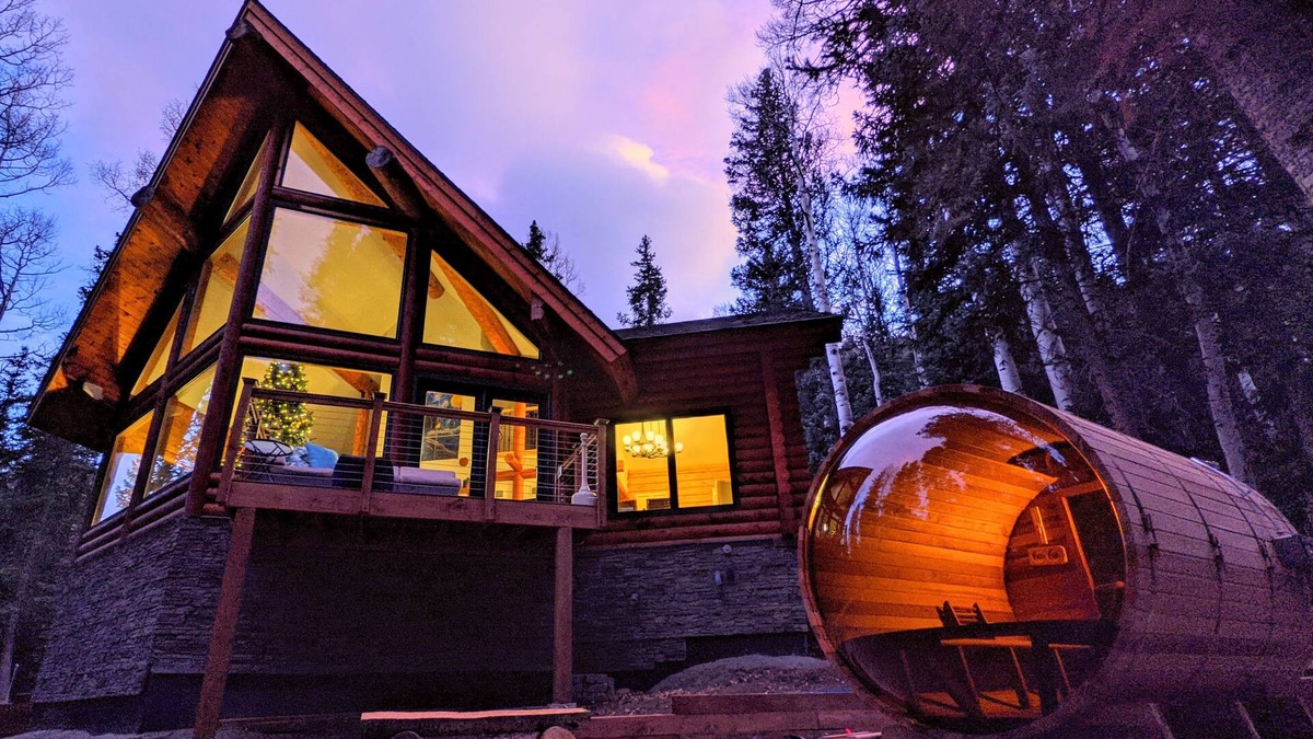 Downieville-Lawson-Dumont Cabin | Creek & Log Cabin near I-70, Sauna in the Forest