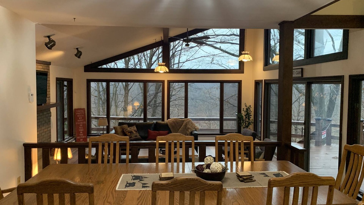 Conneaut House | Creek side retreat and breathtaking views! Moments from hunting and fishing!
