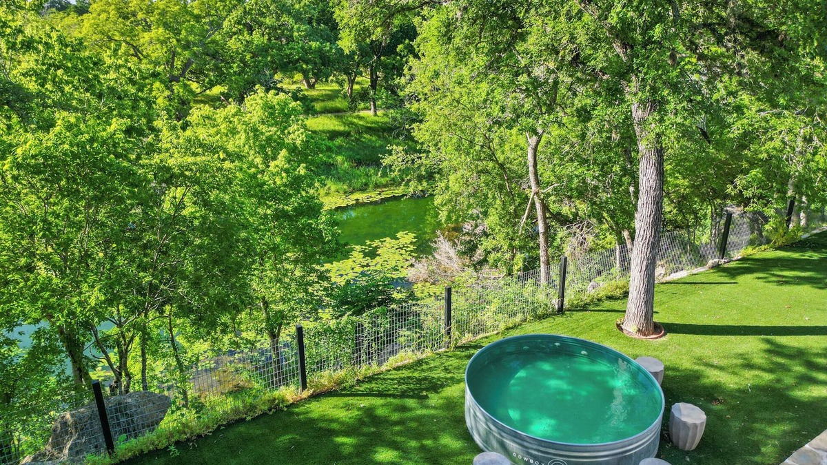 Wimberley House | Creekside Haven with Pool and Firepit