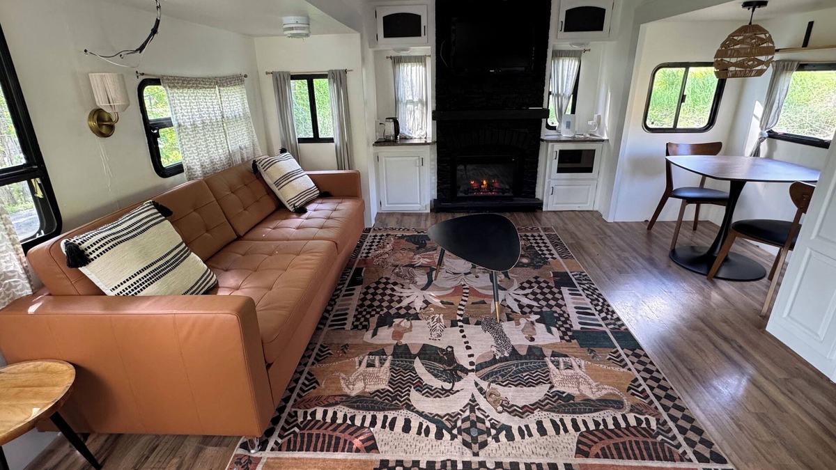Catskill House | Creekside Magic in Luxury RV on Working Farm