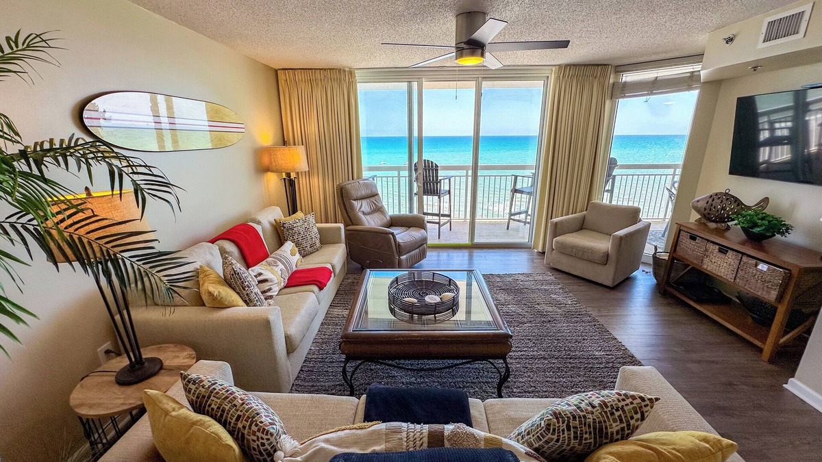 Crescent Beach Condo | Crescent Shores S 1210 - Oceanfront Luxury & Unmatched Views!