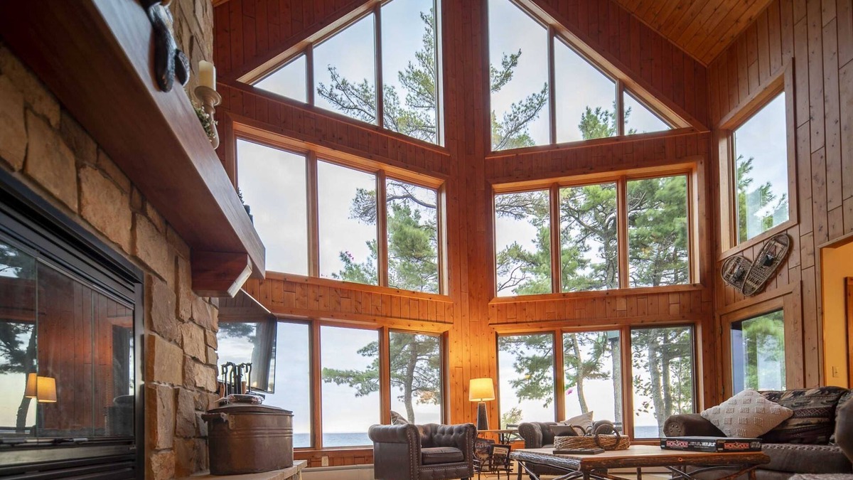 Whitefish Point Cabin | Crisp Fall Air & Fireside Lake Superior Views