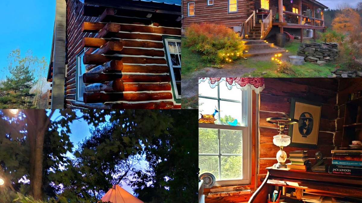 Richmondville Cabin | Cross Hill Getaway - Log Cabin & Glamping Retreat