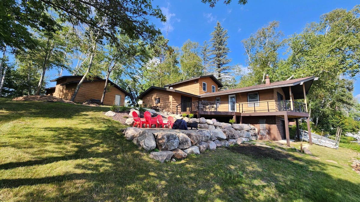 Crosslake Cabin | Crosslake Cabin on the Whitefish Chain - Little Pine LakenDream Island Lake Home