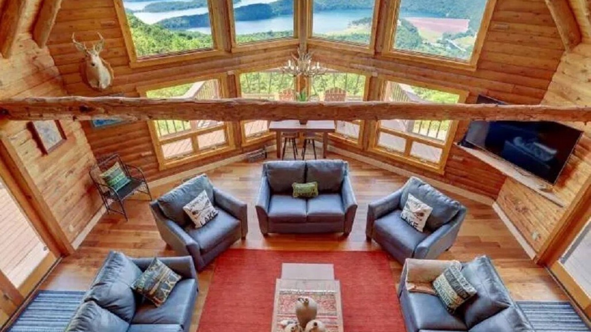 Huntingdon Cabin | Crown Jewel Vista - Mountain top lodge with spectacular views
