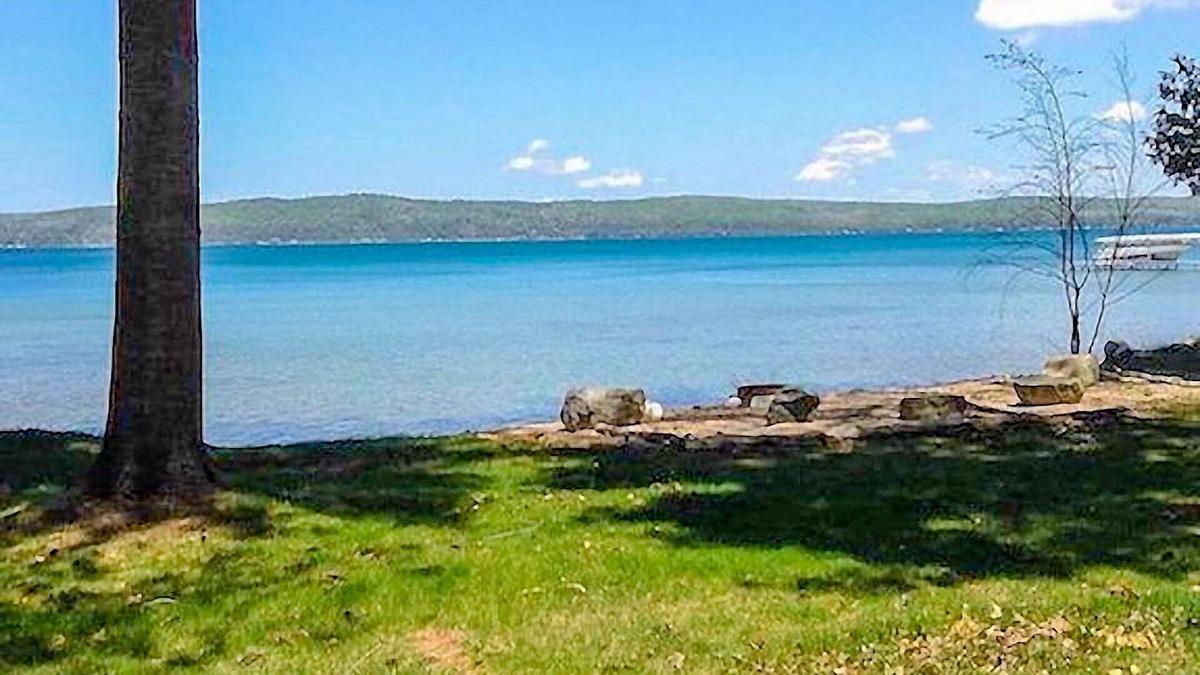 Frankfort Cottage | Crystal Lake Cozy, Quiet Cottage with large beachfront and lawn