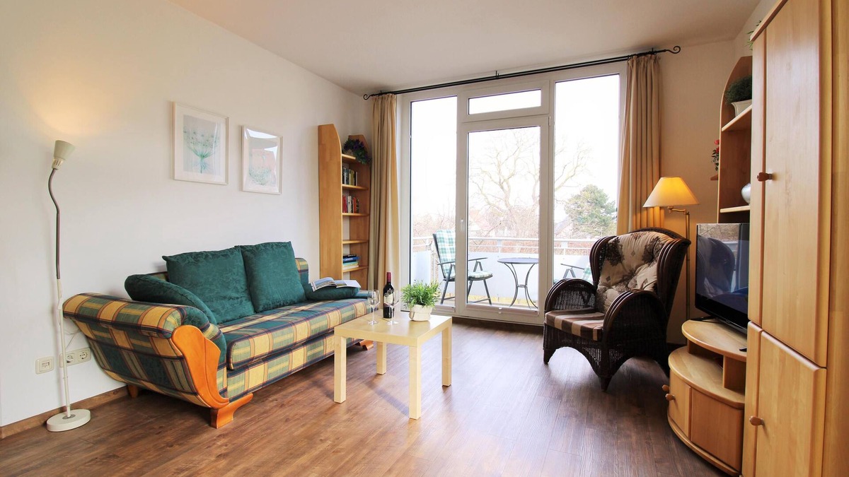 Kuhlungsborn Ost Apartment | Cubanze 43 WE 24: cozy 2-room apartment with balcony