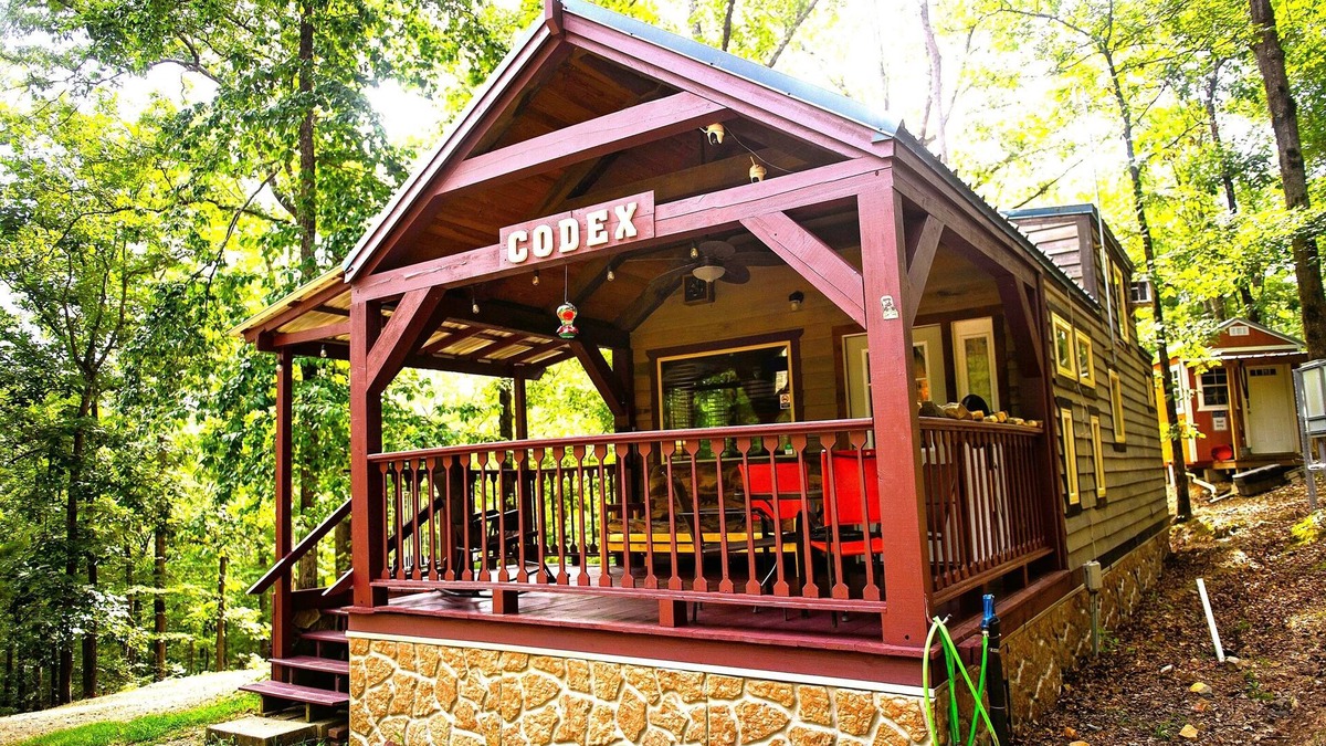 Murfreesboro Cabin | Custom Built Cabin Near Lake & Crater of Diamonds