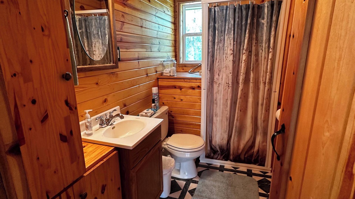 Finlayson Cabin | Cute cabin on Big Pine Lake with a large fenced yard and lake access