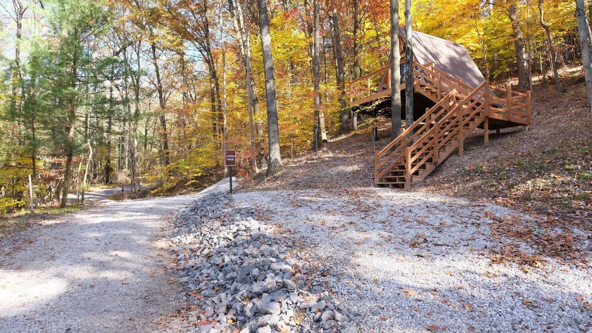 Scio Cabin | Cuyahoga/Rustic Lakeview Cabin- 2 Person A-Frame