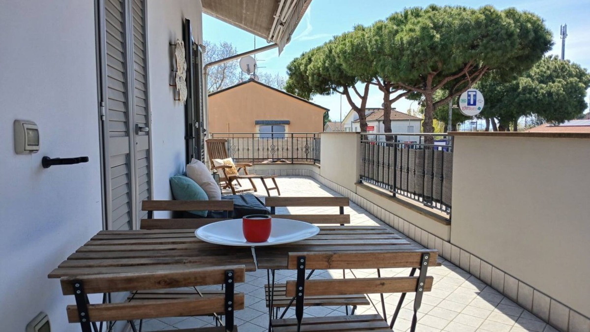 Pinarella Apartment | CV002 - Cervia, new two-room apartment with large terrace and parking space