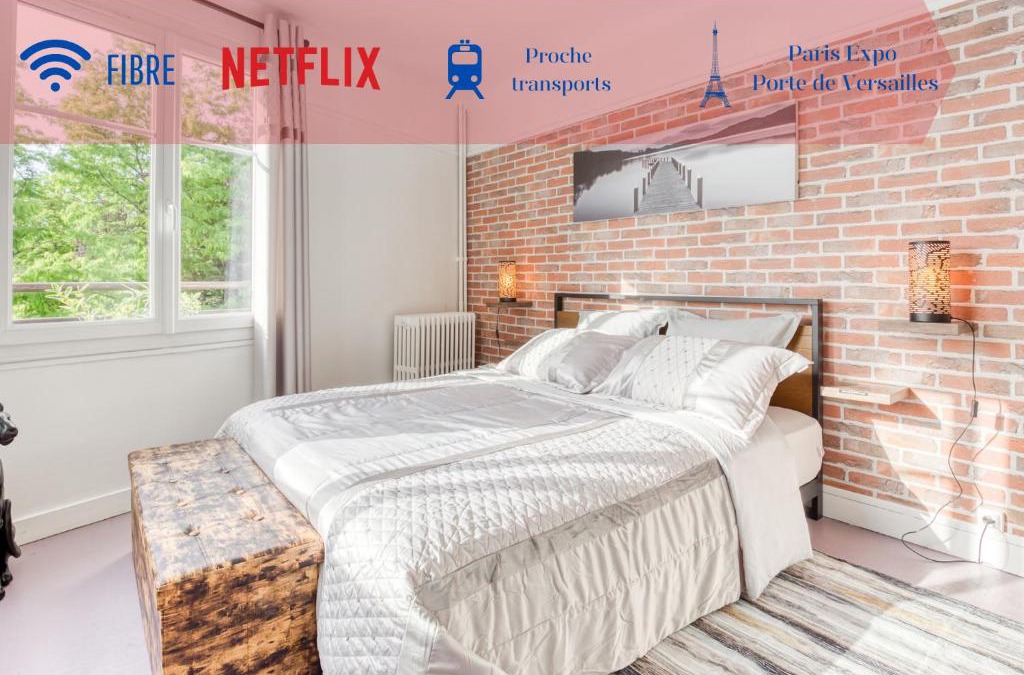 Vanves Apartment | Détente et Découvertes en Pro ou en Famille