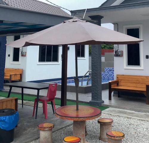 Sekinchan House | D' Lembah Pool Homestay Sekinchan