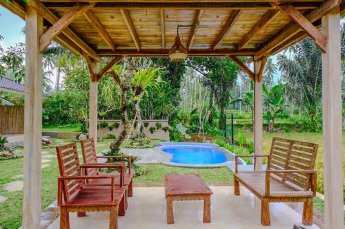 Taro Cabin | D'Pondok Sangaji Ricefield View by EPS