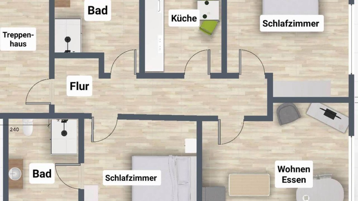 Lennestadt Apartment | D:Sam Hawkens, 56 sqm, 2 bedrooms, max. 4 persons