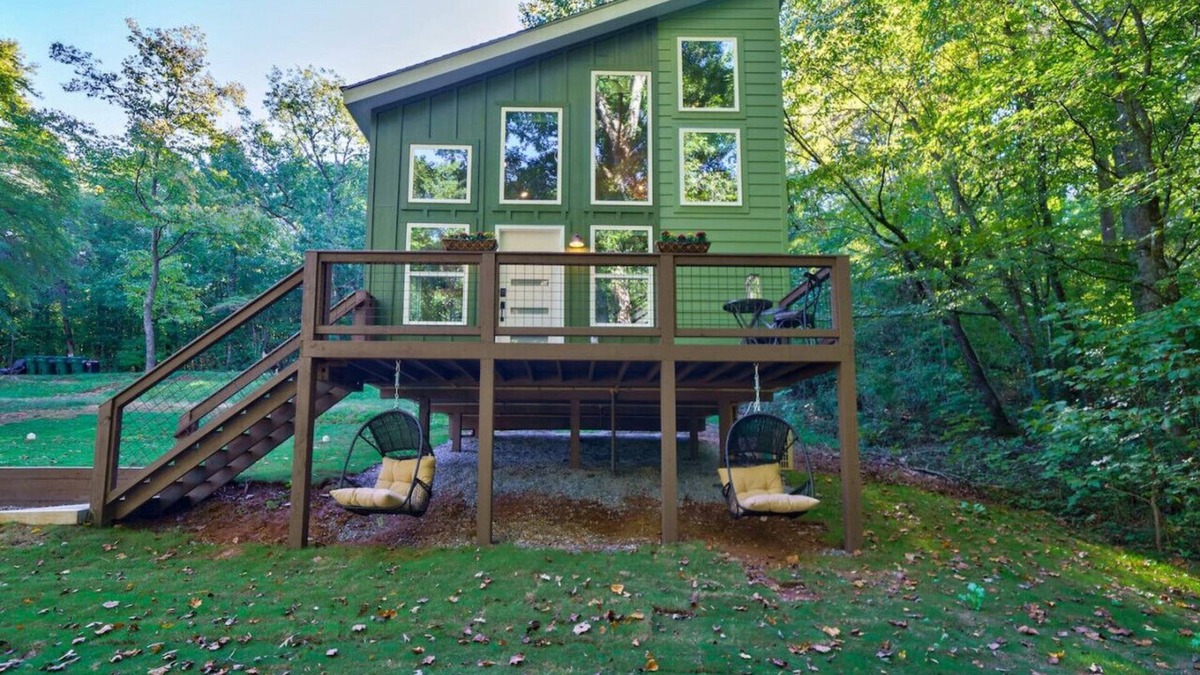 Dahlonega House | Dahlonega Tree Tops Tiny Home @HuddleTiny Homes