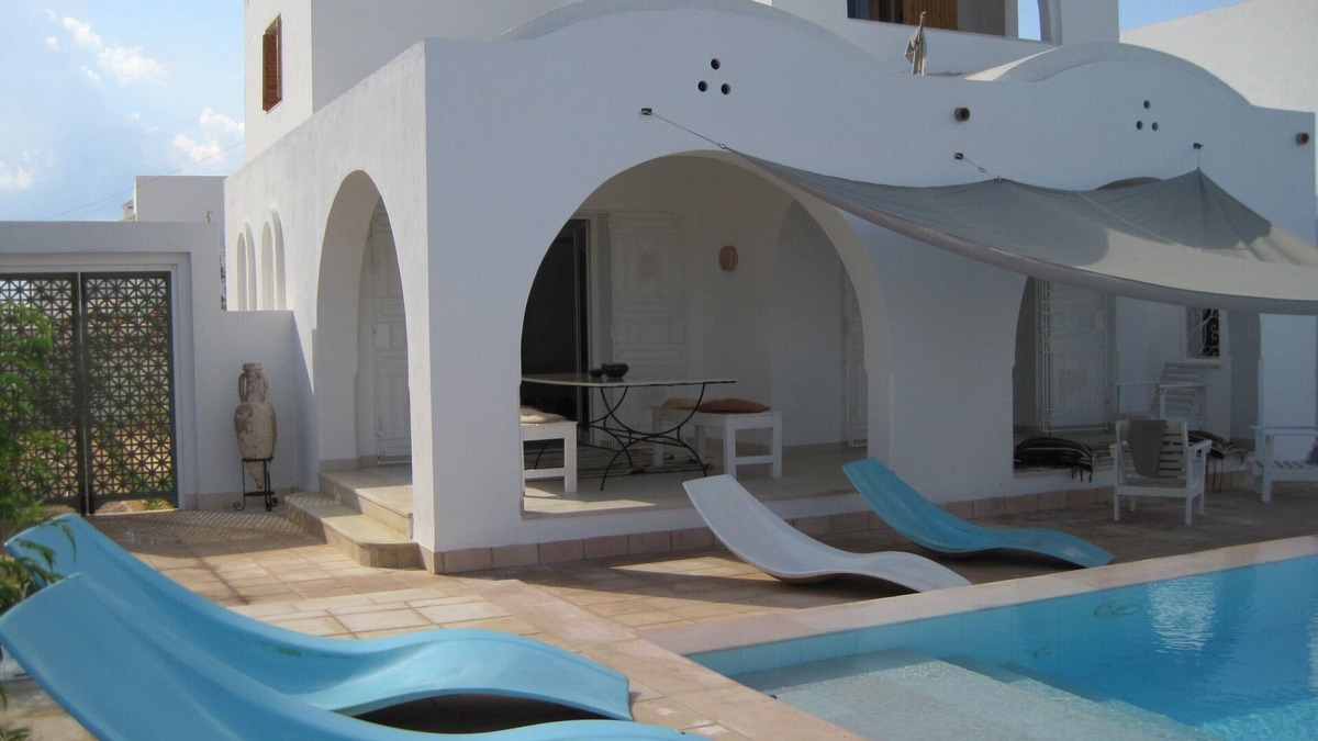 Djerba Midun House | DAR EL MESBAH Beautiful Standing House with Pool 400 m from the sea