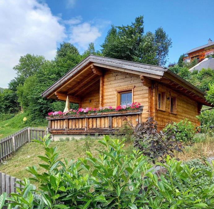 Hochegg Apartment | Das Paradieschen Edlitz - stilvolles Blockhaus mit Kamin