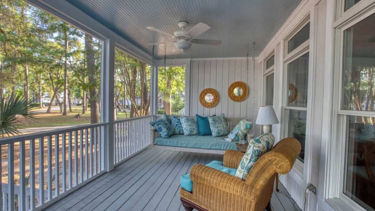 Melrose on the Beach Cottage | Daufuskie Escape Cottage with Ocean Views