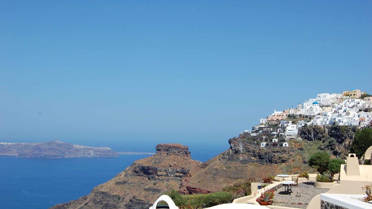 Imerovigli Villa | Dazzling Santorini Villa | 3 Bedrooms | Villa Orpheus | Private Terrace with.