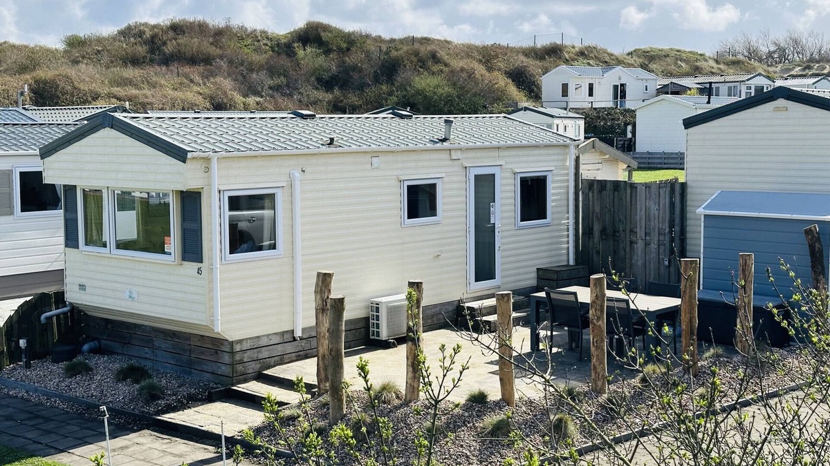 IJmuiden Ski Chalet | DD 45 - Camping de Duindoorn - AIRCO
