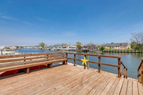 Mystic Island House | Deck and Dock Home in Little Egg Harbor Township