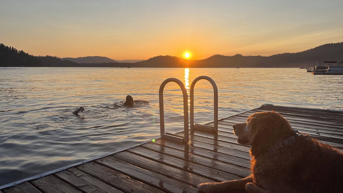 Loon Lake House | Deer Lake Cabin Retreat with private beach access - quiet clean lake!