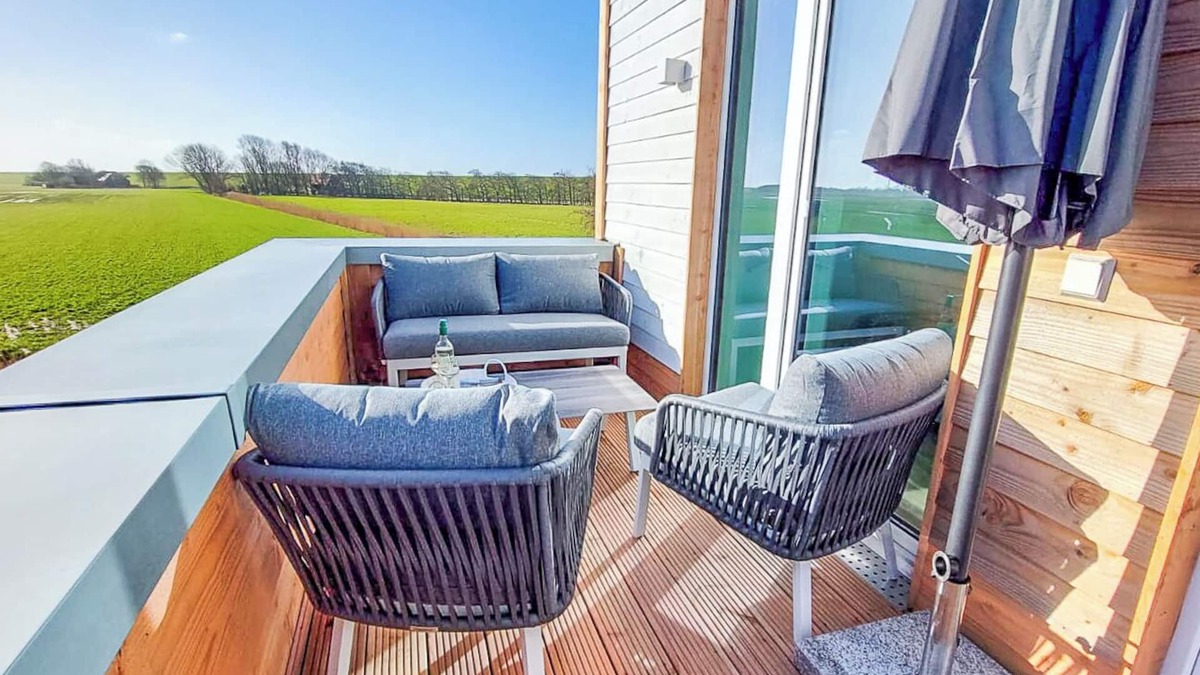 Tossens House | Deichbude Tossens - Modernes Ferienhaus für 4 Personen