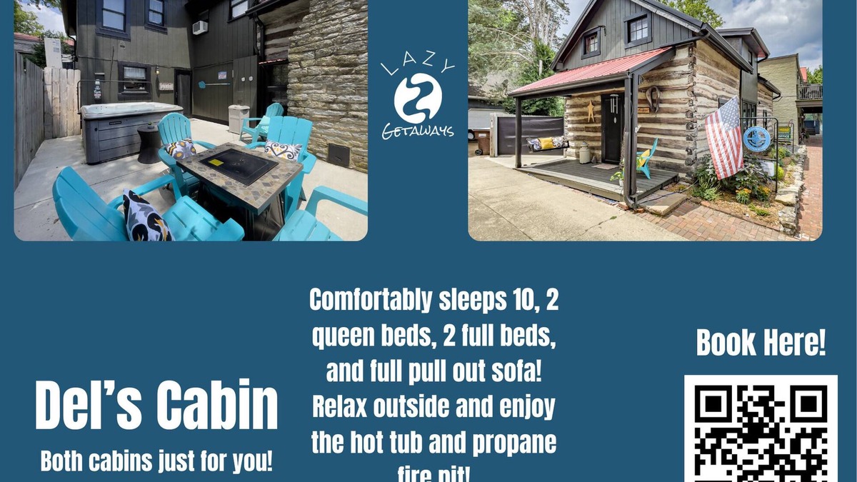 Augusta Cabin | Del's 1800's Log Cabin