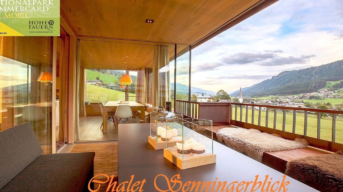 Bramberg am Wildkogel Ski Chalet | Delicious dining with a view of Hohe Tauern National Park,close to the ski lift