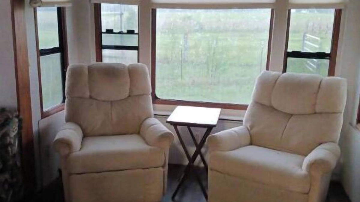 Madison House | Delightful 5th wheel w/queen bed, patio deck, and high speed internet.