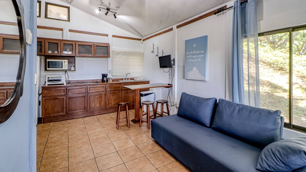 Santa Eulalia House | Delightful cabin in Atenas with terrace, garden view, and shared pool!