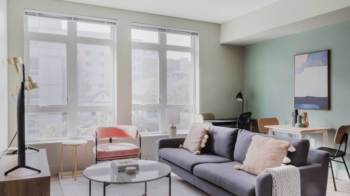 Squire Park Apartment | Delightful First Hill Jr 1BR w/Bike Storage, Gym & W/D, by Blueground
