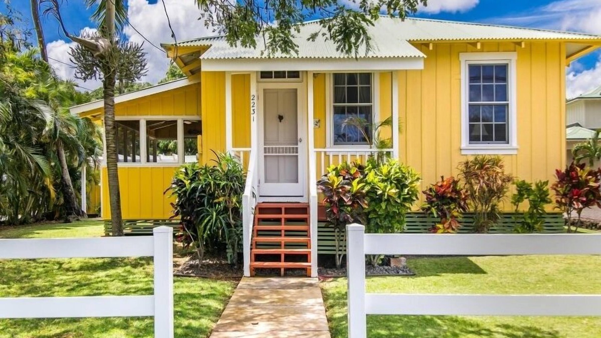 Poipu House | Delightful Historic Cottage Steps from Poipu/Brennecke's Beaches A/C