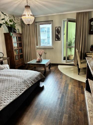 Warsaw Apartment | Deluxe Apartament na wyłączność z darmowym parkingiem w garażu fv