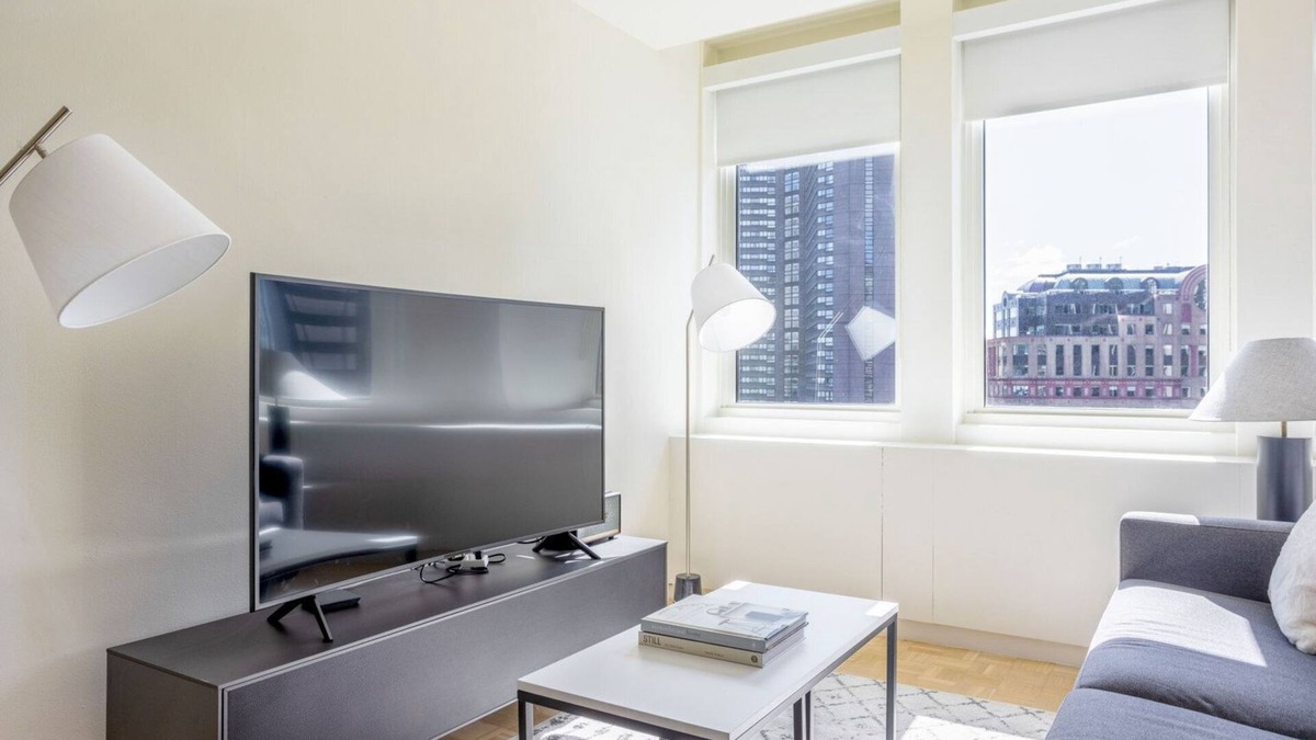 Prudential - St. Botolph Apartment | Deluxe Back Bay Studio w/W/D nr Newbury St, by Blueground