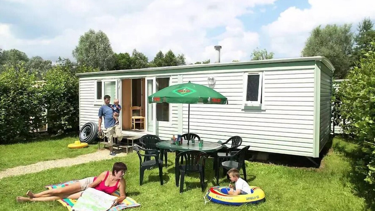 Tintigny House | Deluxe Mobilheim für 4 Personen