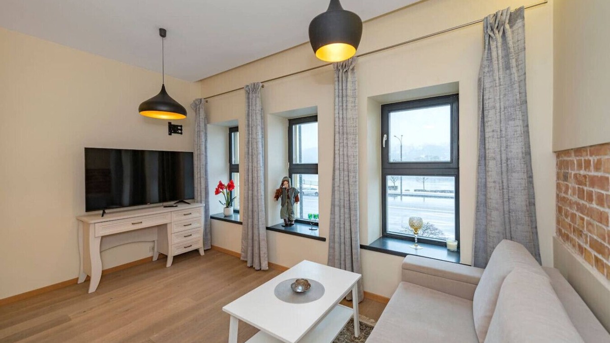 Kaunas Apartment | Deluxe river view ap by Polo Apartments