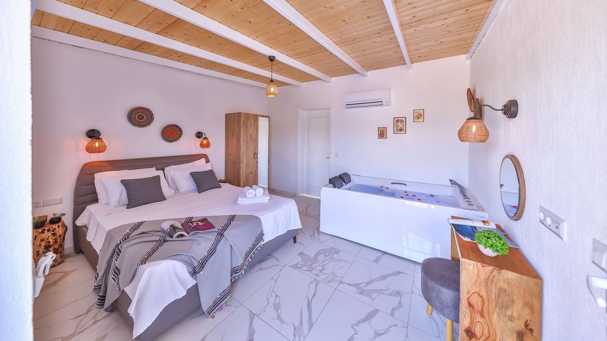 Kas House | Deluxe Vi̇lla FOR 4 People