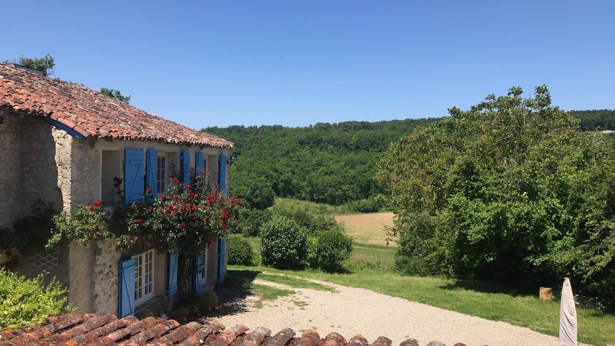 Sainte-Colombe-en-Bruilhois Villa | Demeure de Charme 10 Personnes Avec Piscine