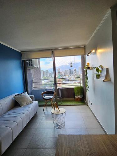 Downtown Santiago Apartment | Departamento Acogedor en Avenida Matta, a Pasos del Metro