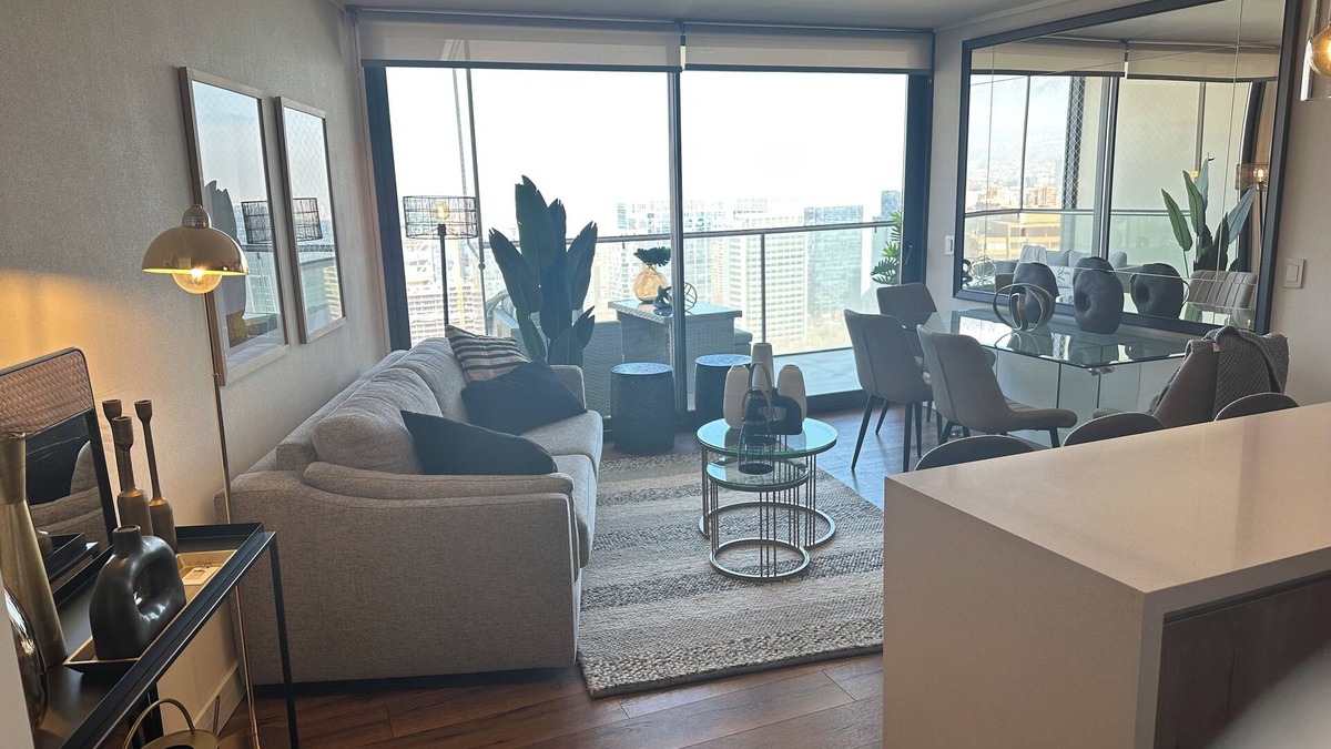 Apoquindo Apartment | Depto Full nuevo, cercano a Parque Araucano, 650 mts del Mall Parque Arauco!