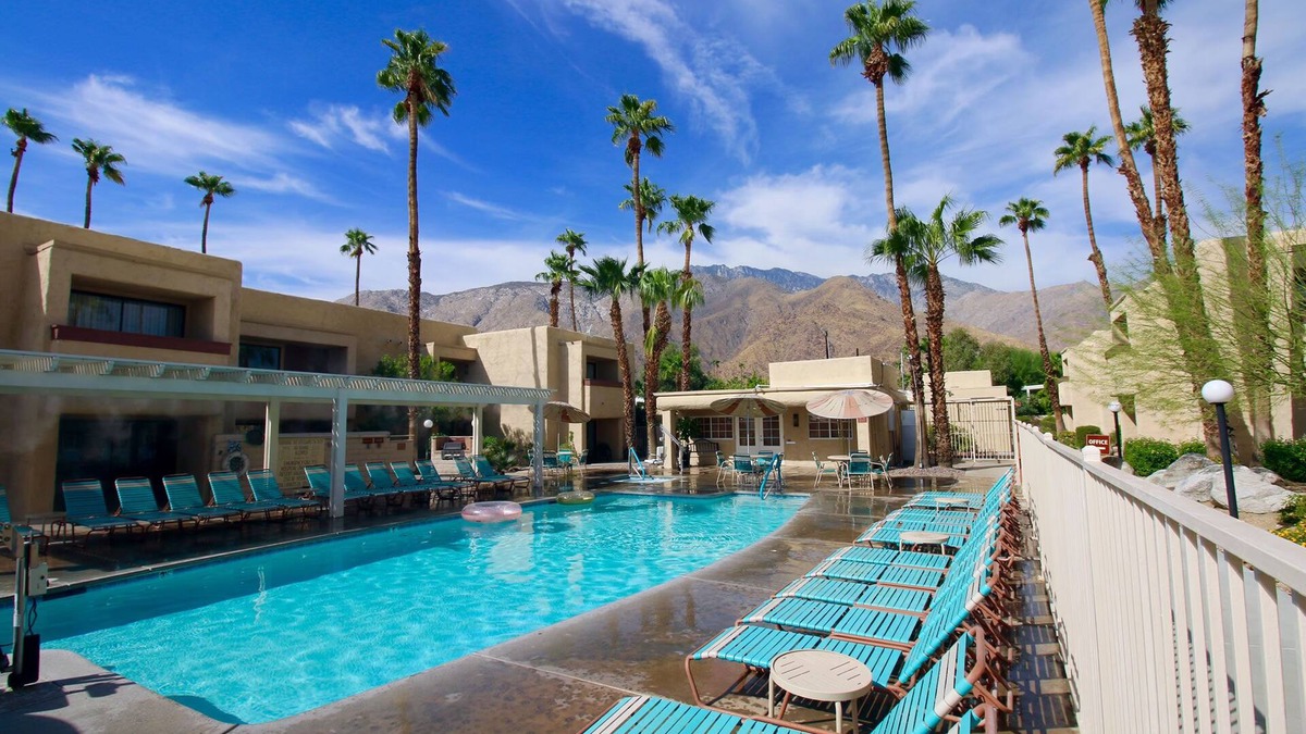Uptown Design District Condo | Desert Condo w/Pool & Balcony Views